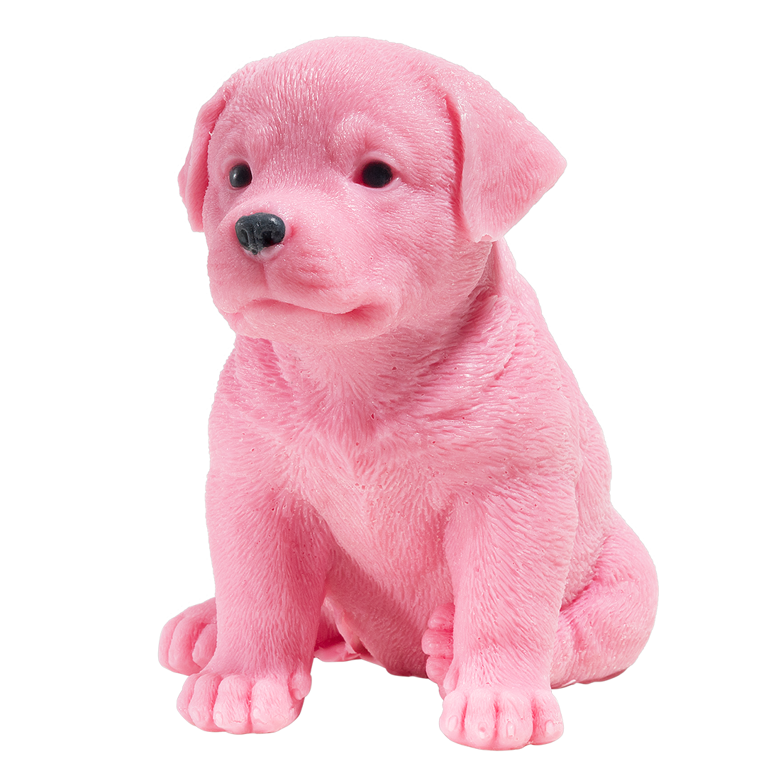 Large Labrador Soap - Pink