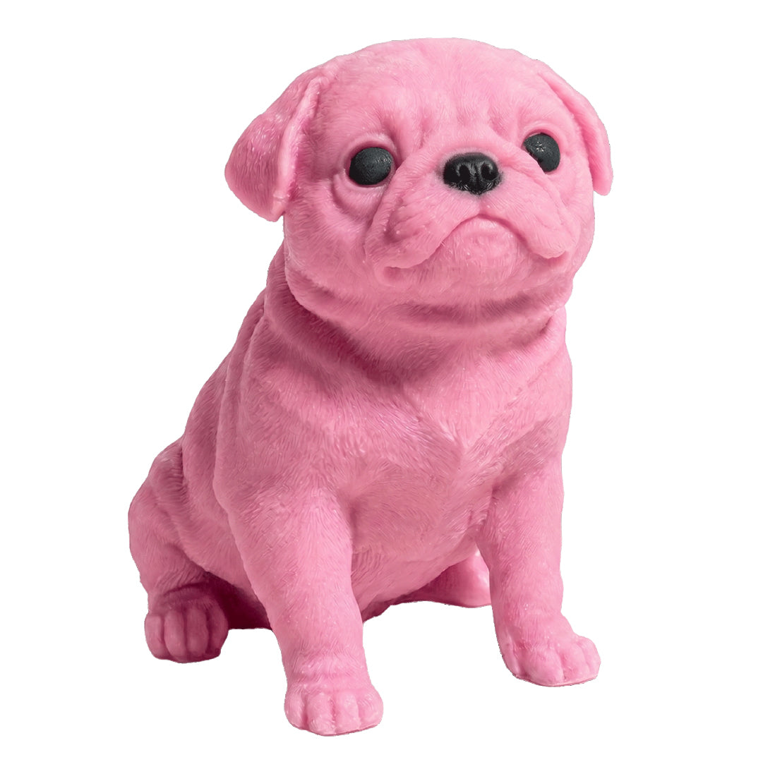 Large Pug Soap - Pink