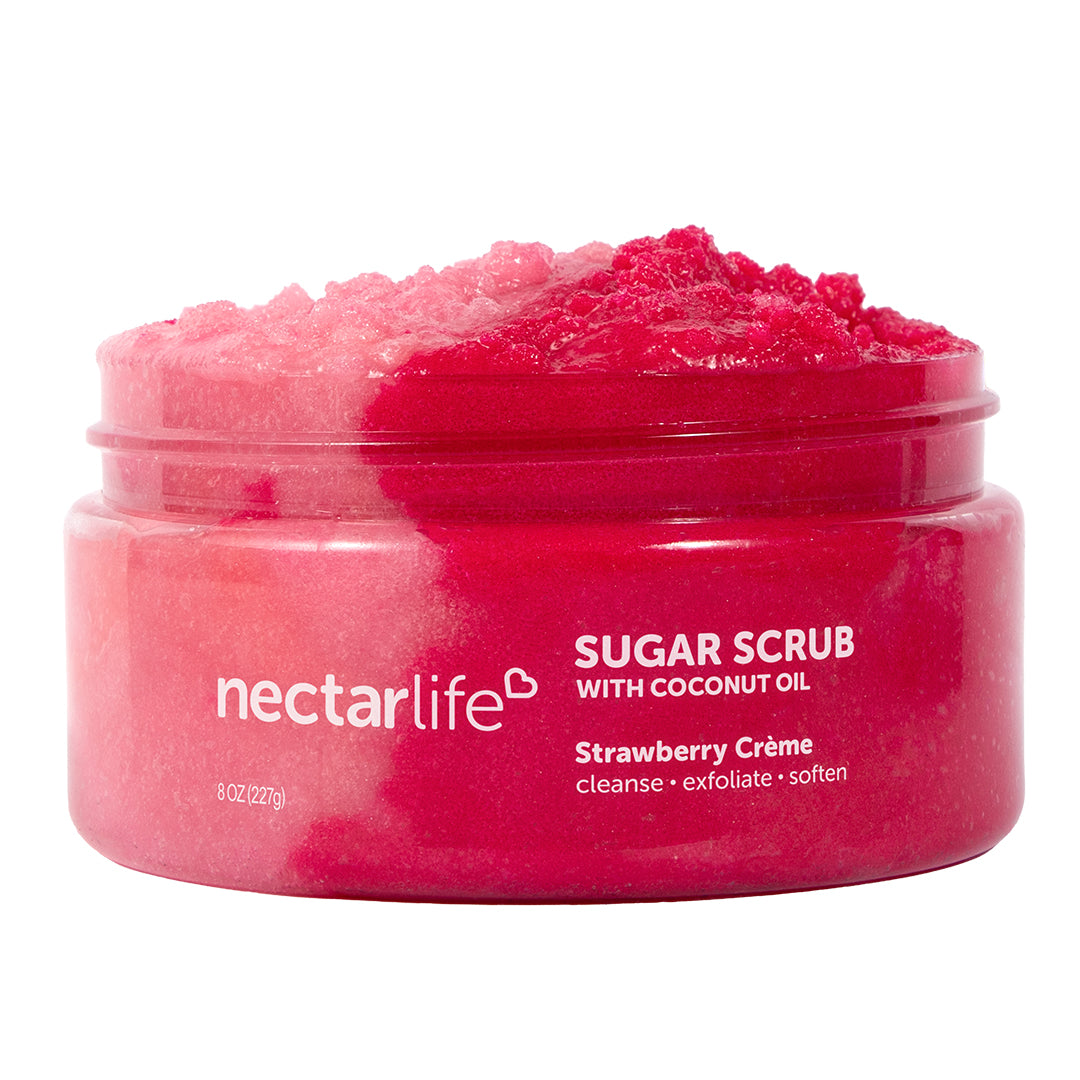 Strawberry Creme Body Scrub 8 oz