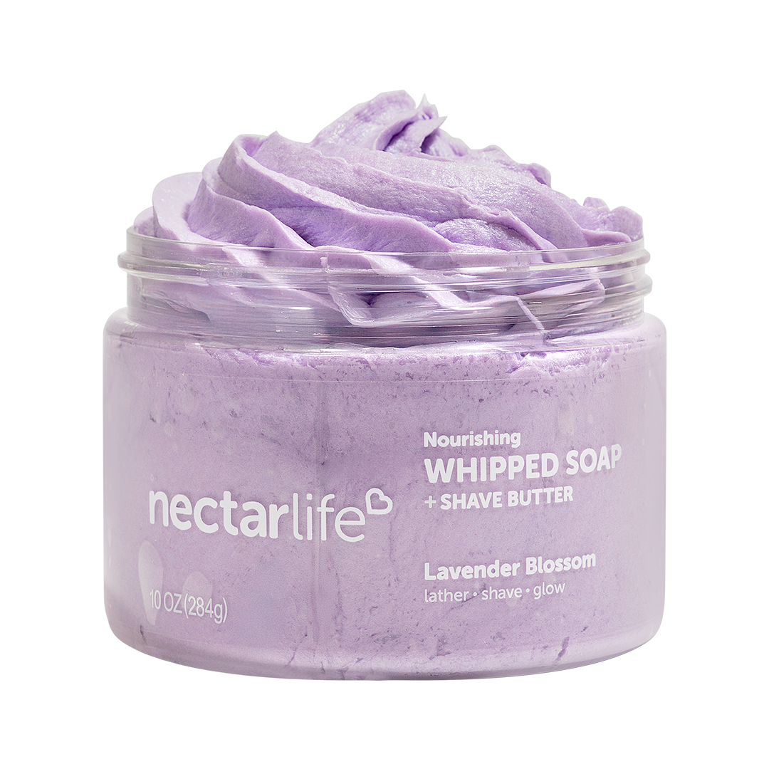 10 oz Lavender Blossom Whipped Soap