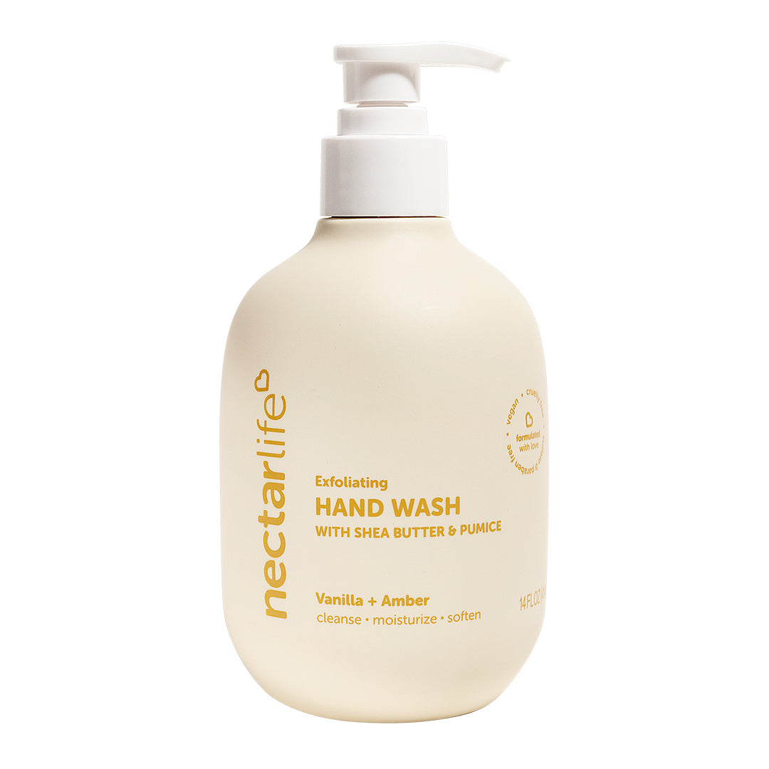 Vanilla + Amber Exfoliating Hand Wash