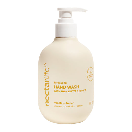 Vanilla + Amber Exfoliating Hand Wash