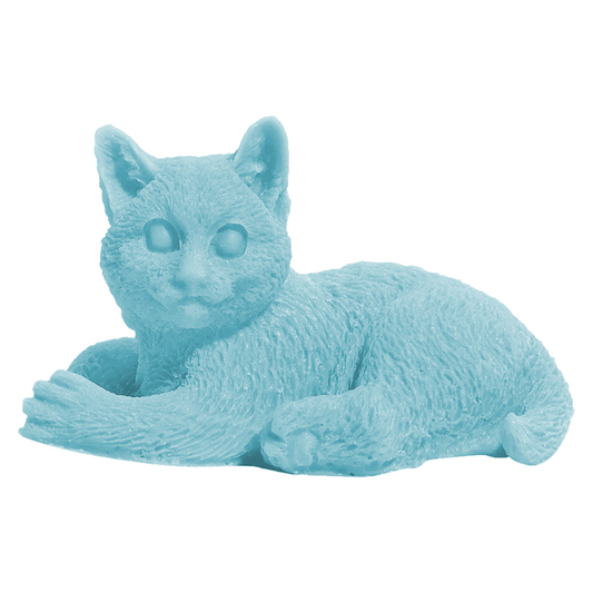 Small Kitty Soap - Blue