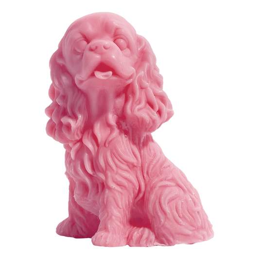 Small Cocker Spaniel Soap - Pink