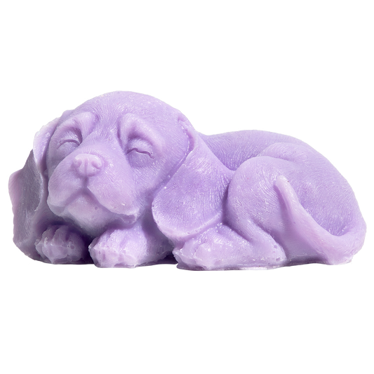 Small Dachshund Soap - Purple