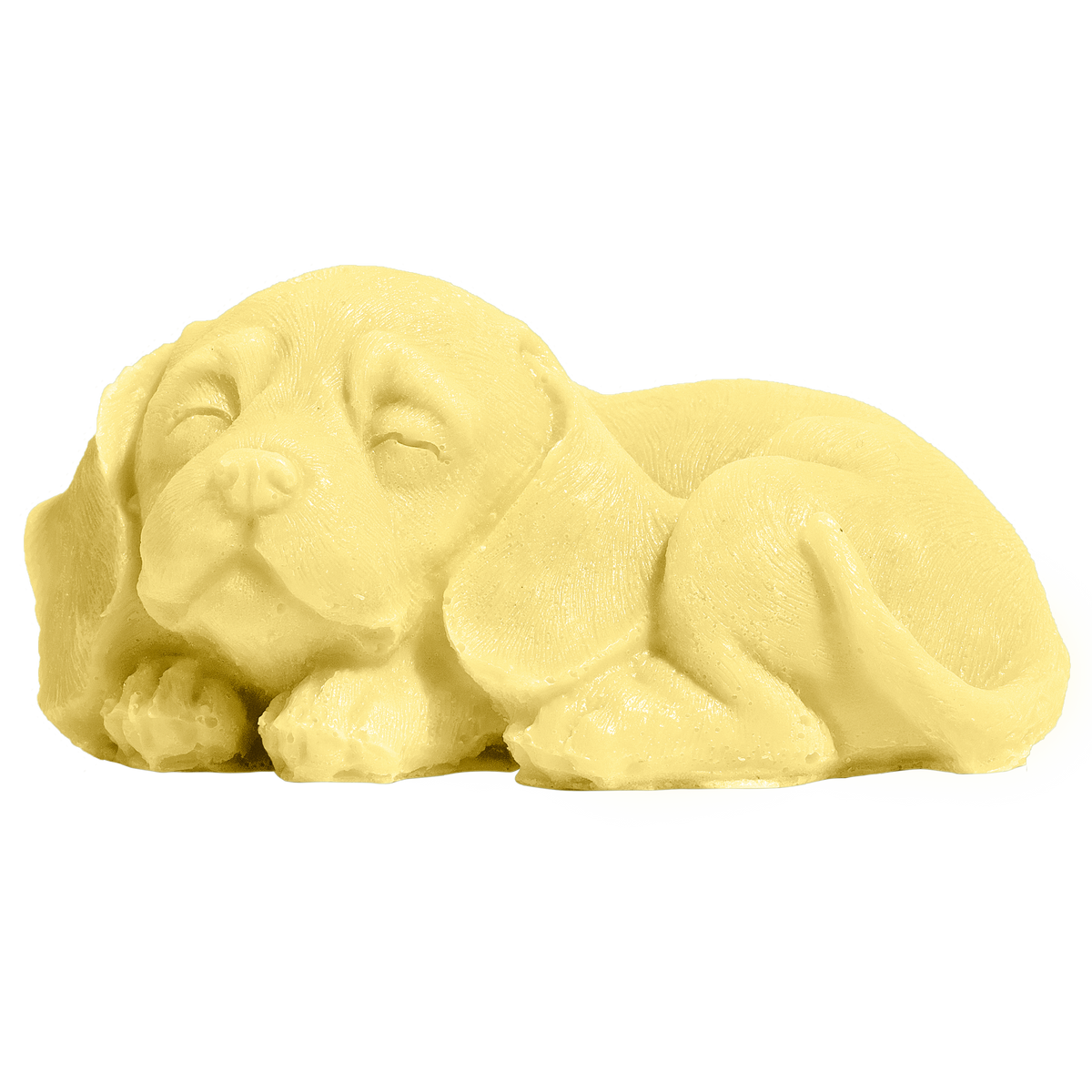 Small Dachshund Soap - Yellow
