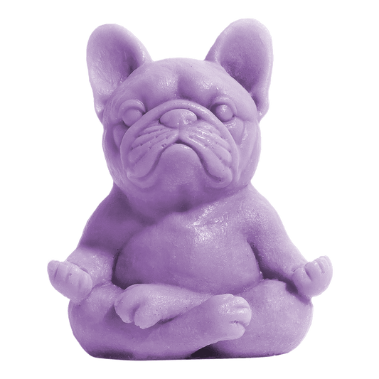Small French Bulldog Soap - Purple