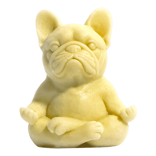 Small French Bulldog Soap - Yellow