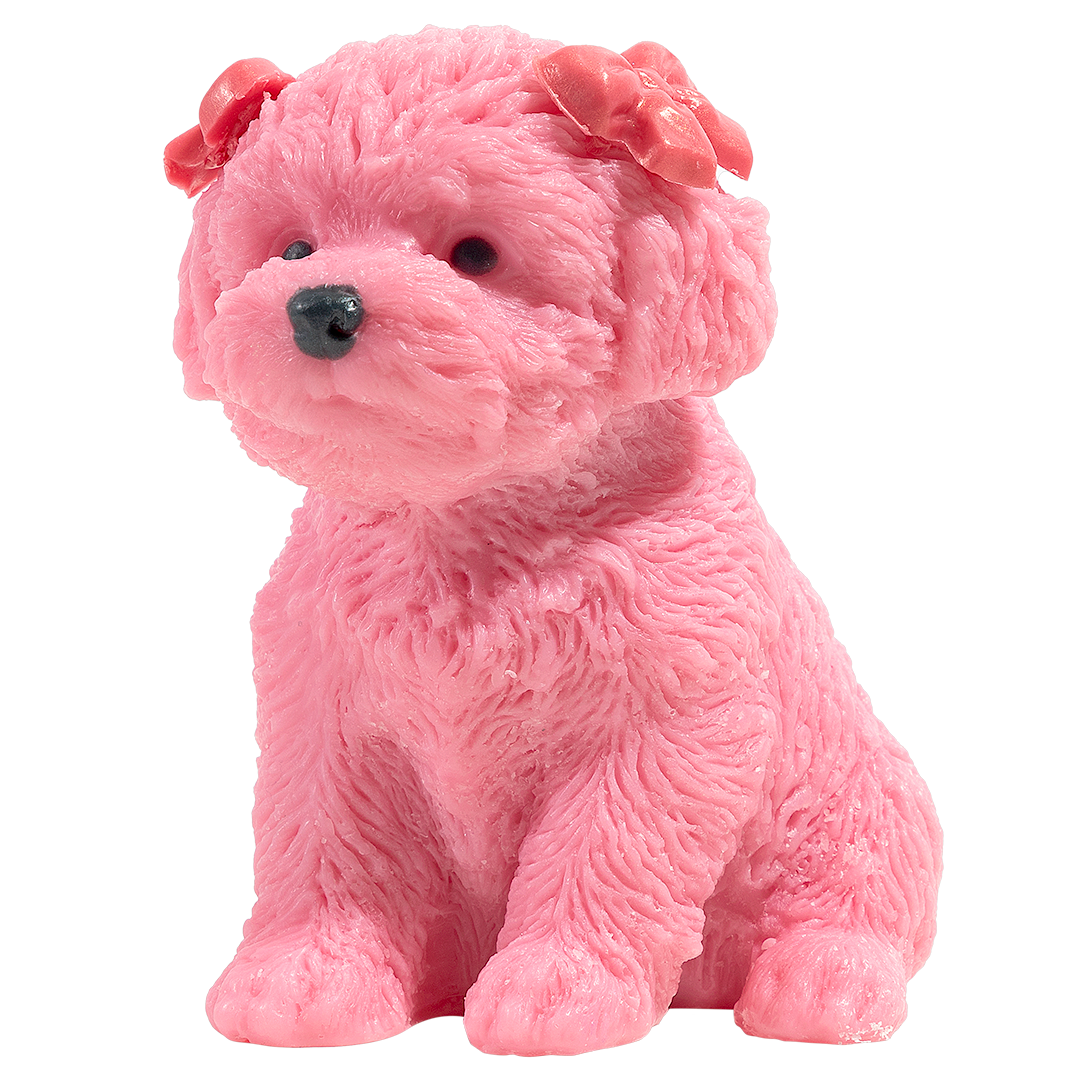 Medium Labradoodle Soap - Pink