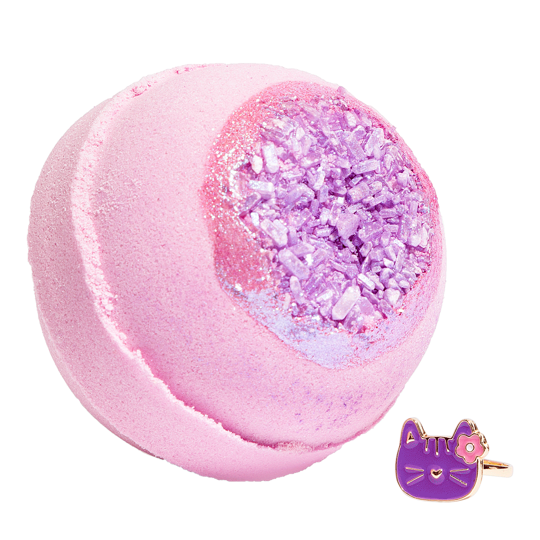 Cotton Candy Surprise Ring Bath Bomb