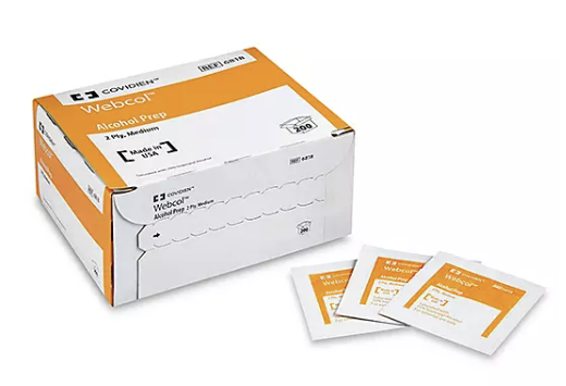 Alcohol Prep Pads (200 ct)